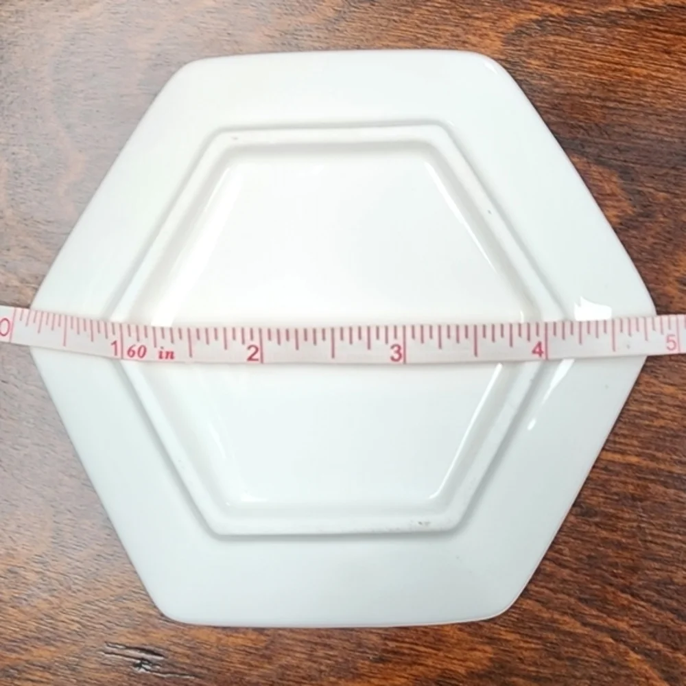 Pier 1 Black‎ & White Marble Porcelain Trinket Dish Tray